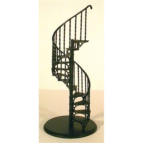 bromley metal doll house stairs 1 12 scale|Spiral Staircase Kit Metal 1:12 Scale Stairs .